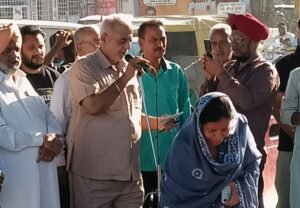 विधायक बावा हेनरी की तरफ से लंबा पिंड चौक पर कांग्रेस का विशाल धरना 9 IMG 20260929 171849