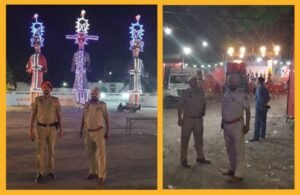 थाना तीन प्रभारी की तरफ से दशहरा चेकिंग और सुरक्षा के पुख्ता इंतजाम 9 Picsart 26 10 20 12 42 51 190